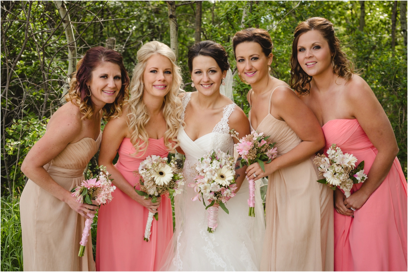 gorgeous spring bridesmaids