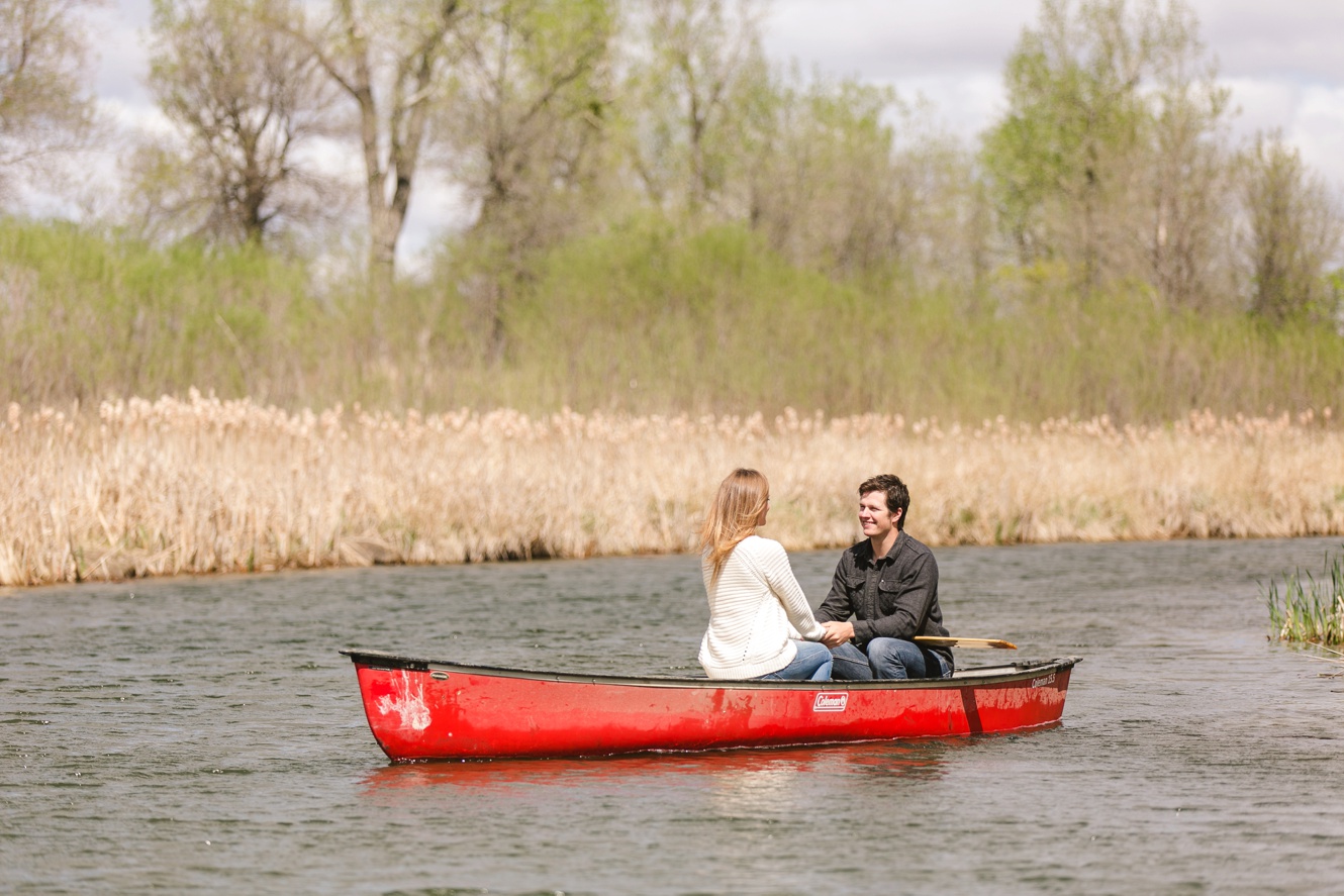 the notebook inspired romantic spring engagement session