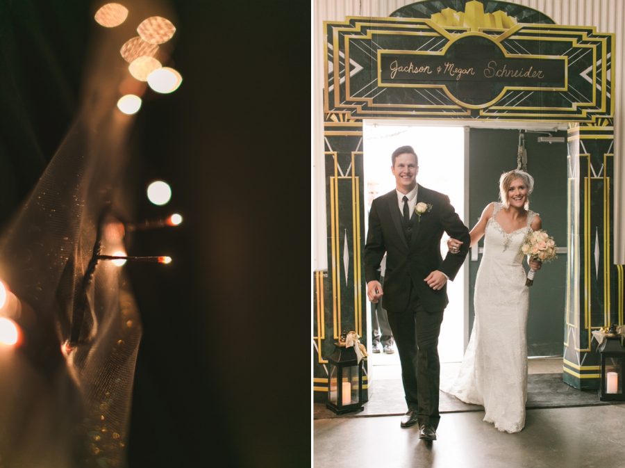 great gatsby wedding reception inspiration photo