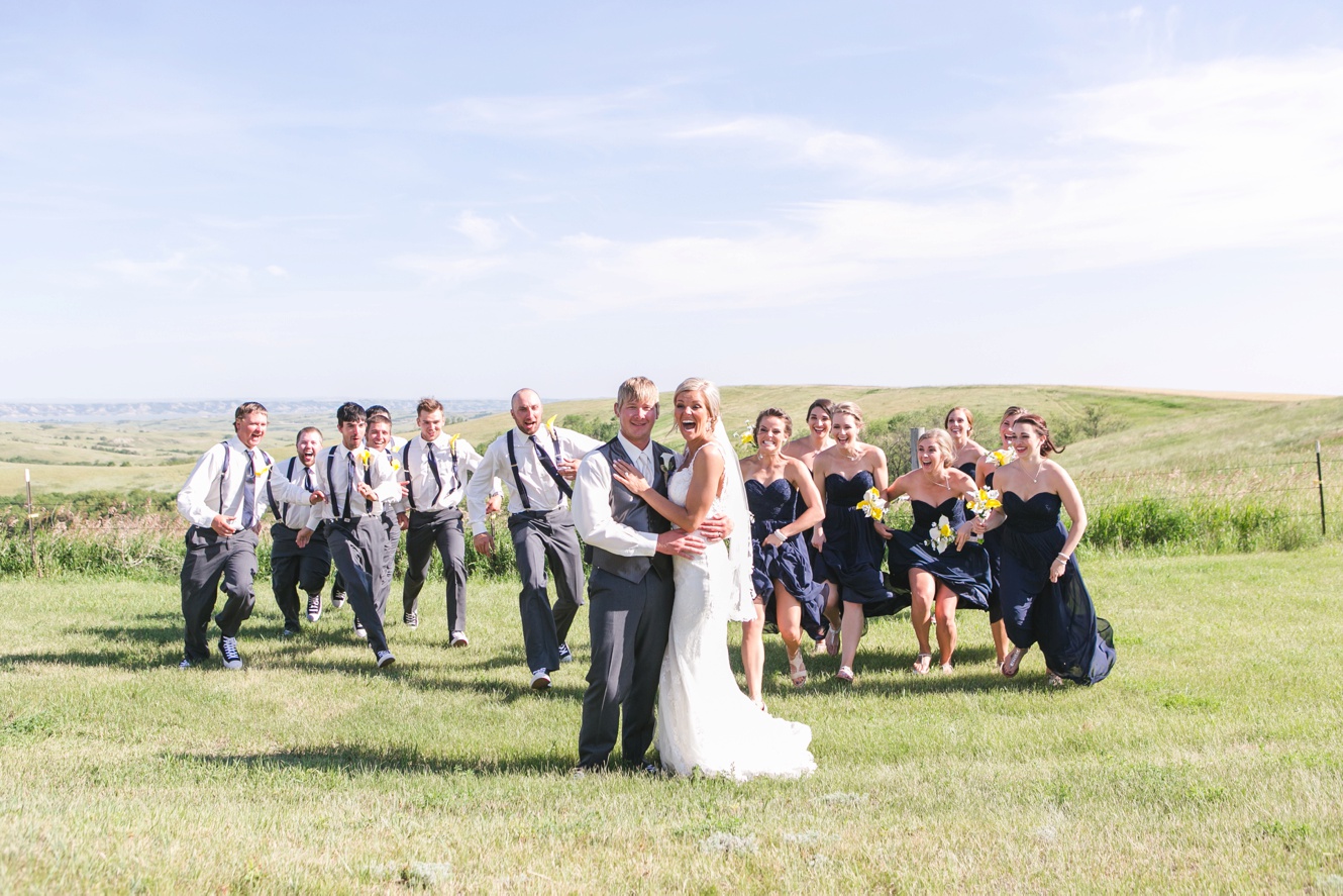 Rustic Prairie Summer Wedding