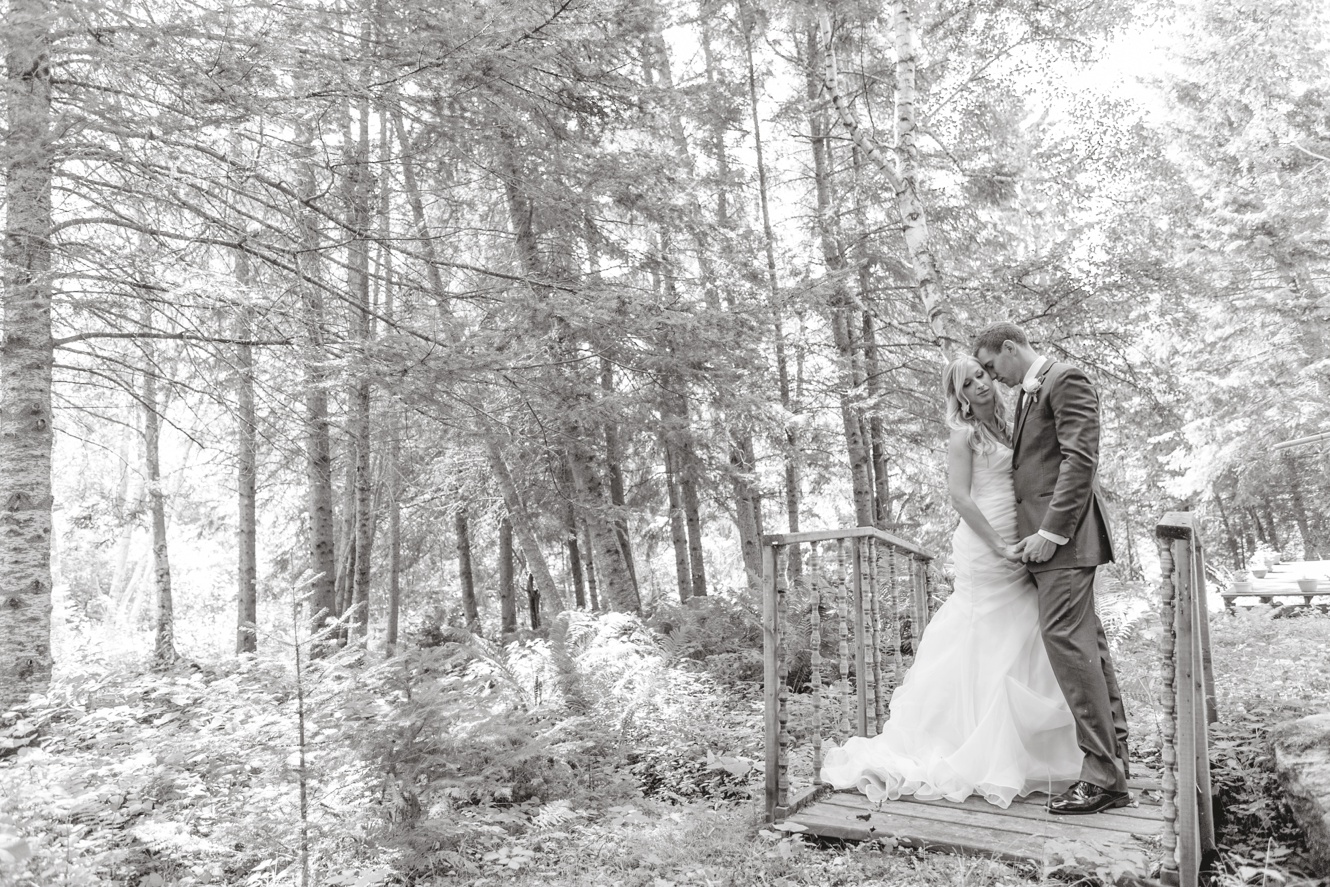 romantic vintage forest styled wedding shoot photo