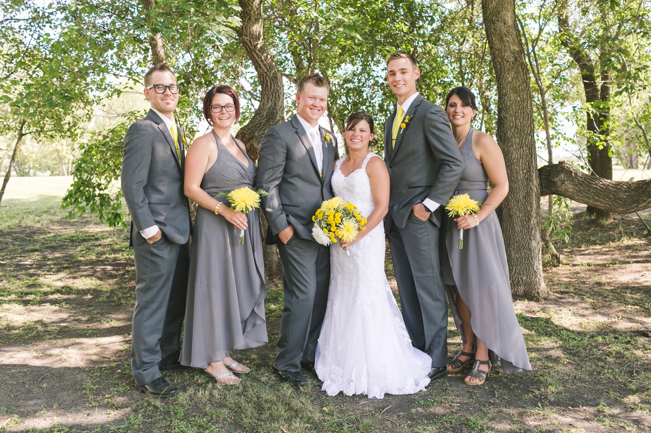 yellow and grey wedding inspiration photo