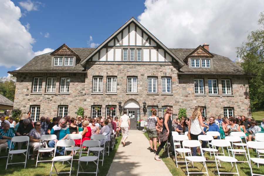 kenosee lake chalet wedding photo