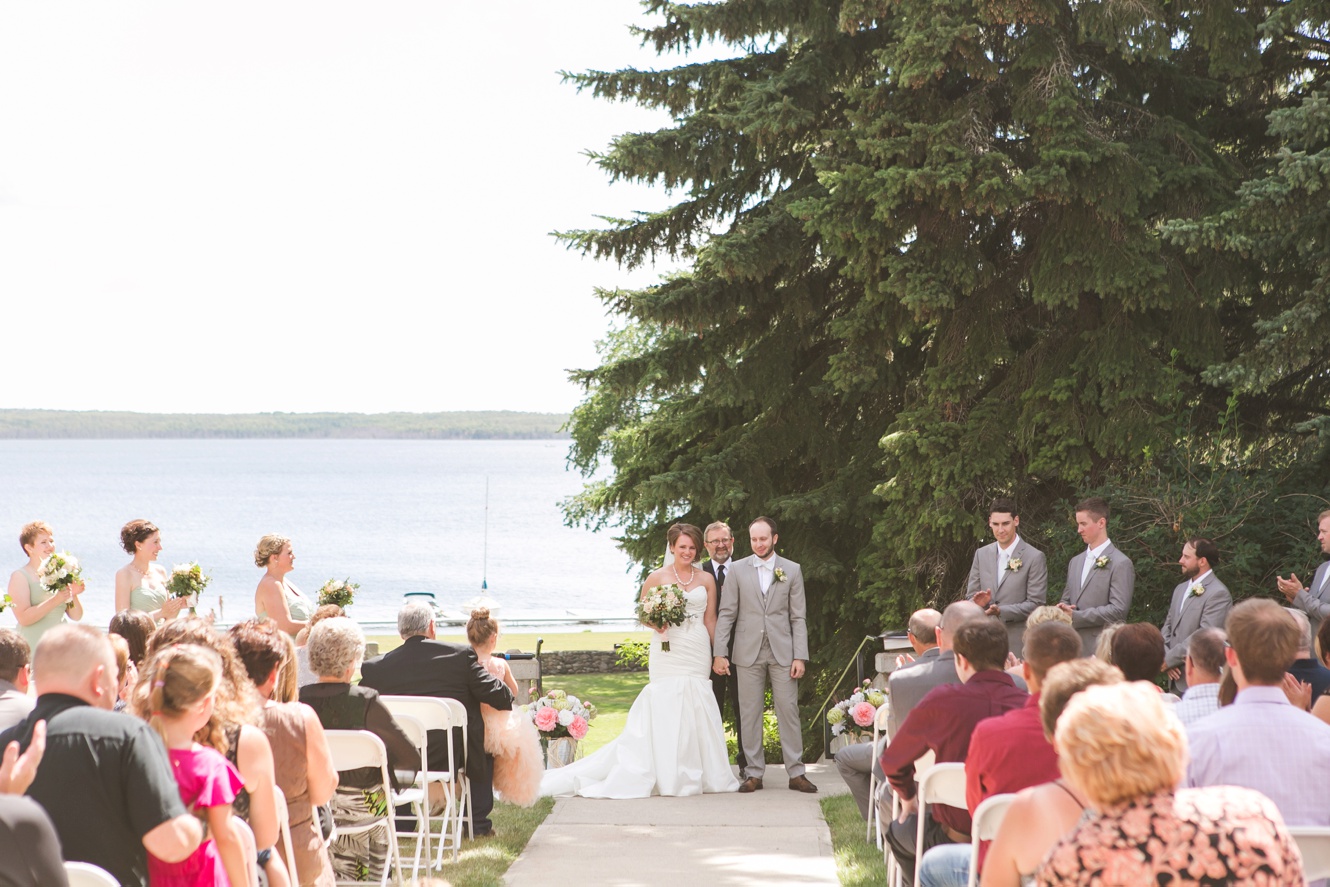Summer Wedding at The Chalet in Kenosee Lake