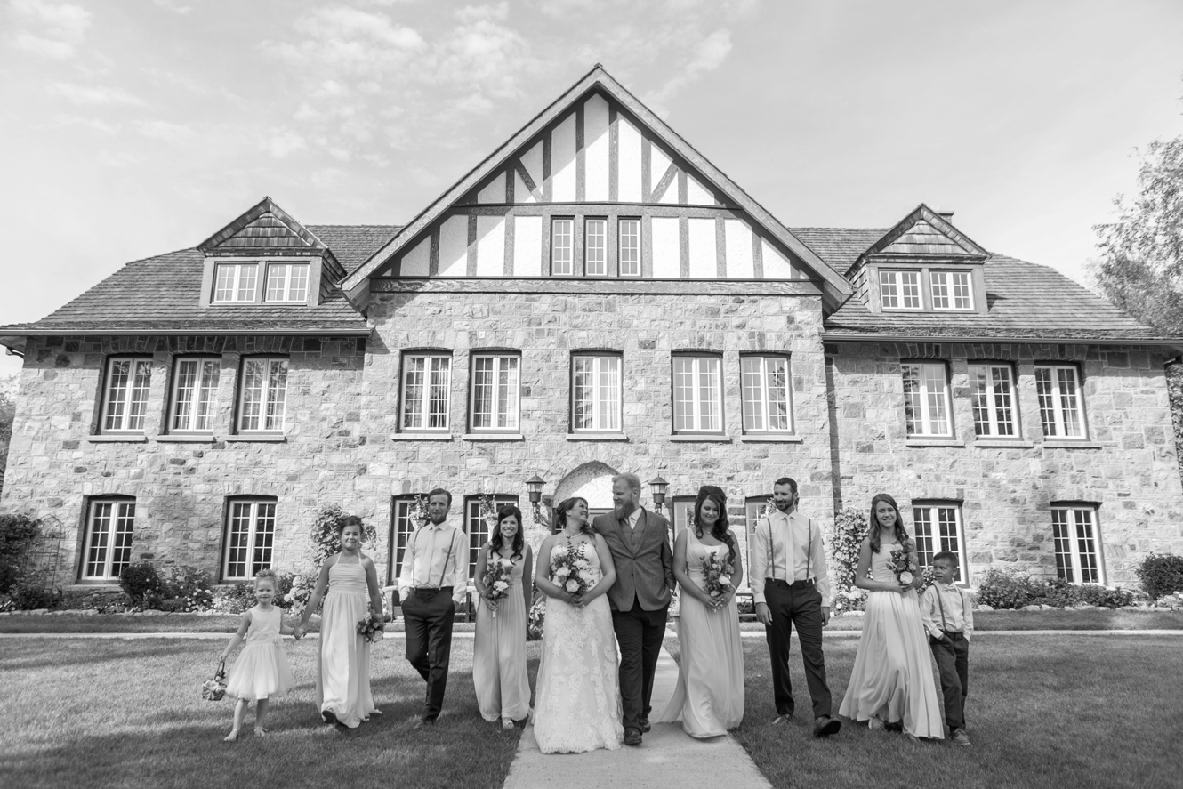 Timeless Blush & Champagne Woodsy Wedding at the Kenosee Lake Chalet