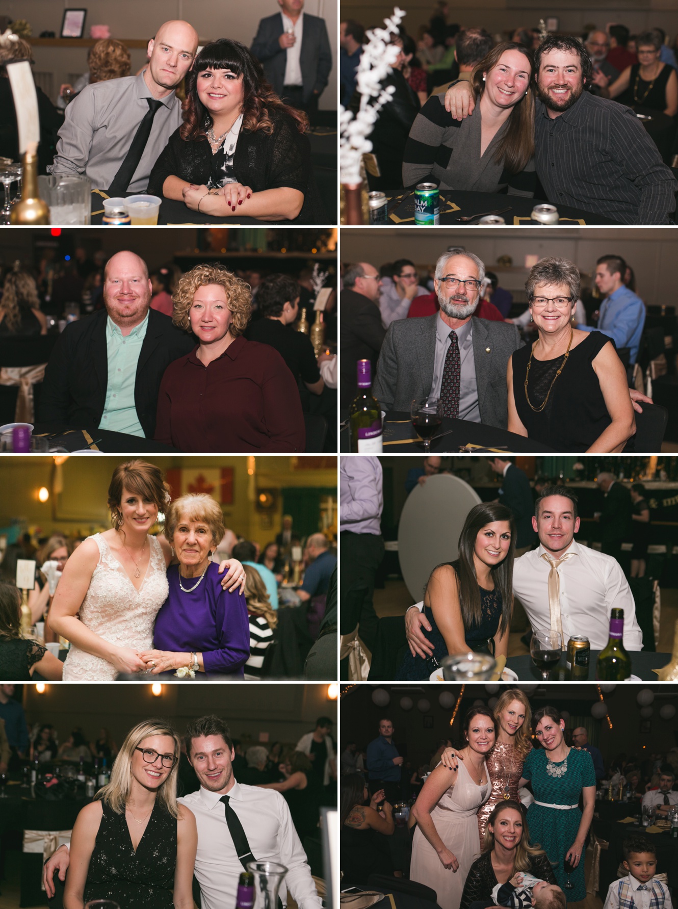 wedding guest reception new years eve photo
