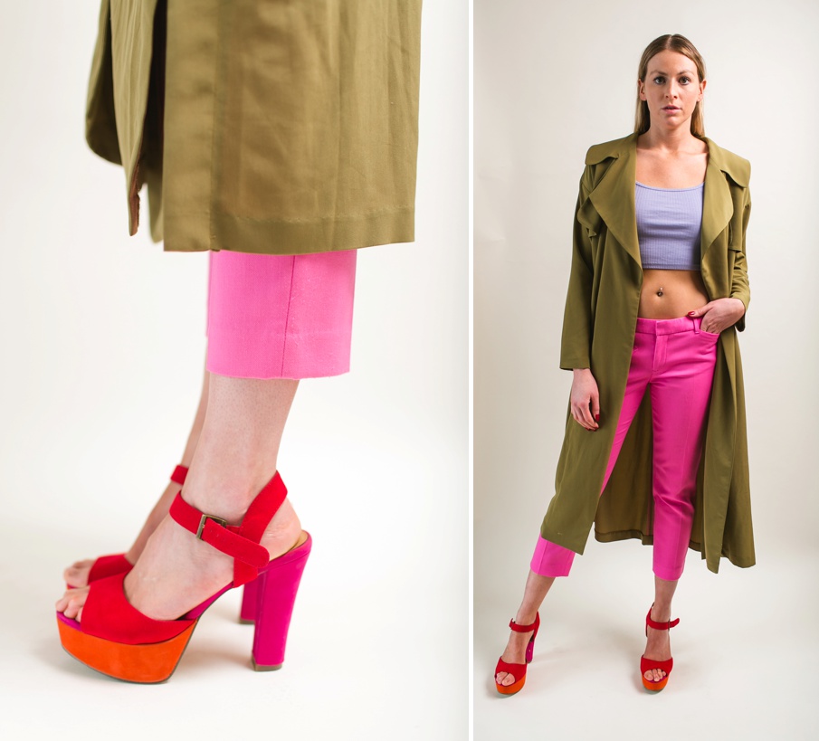 Margiela and Manrepeller inspired street style spring fashion shoot photo