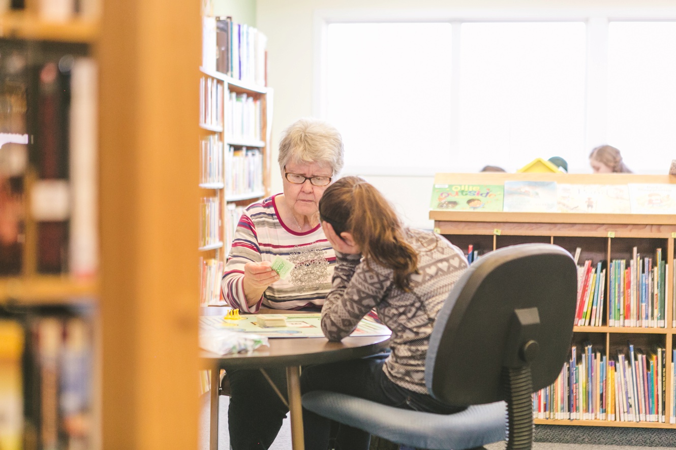 Oxbow and area residents Drop Everything And Read to support SK Libraries