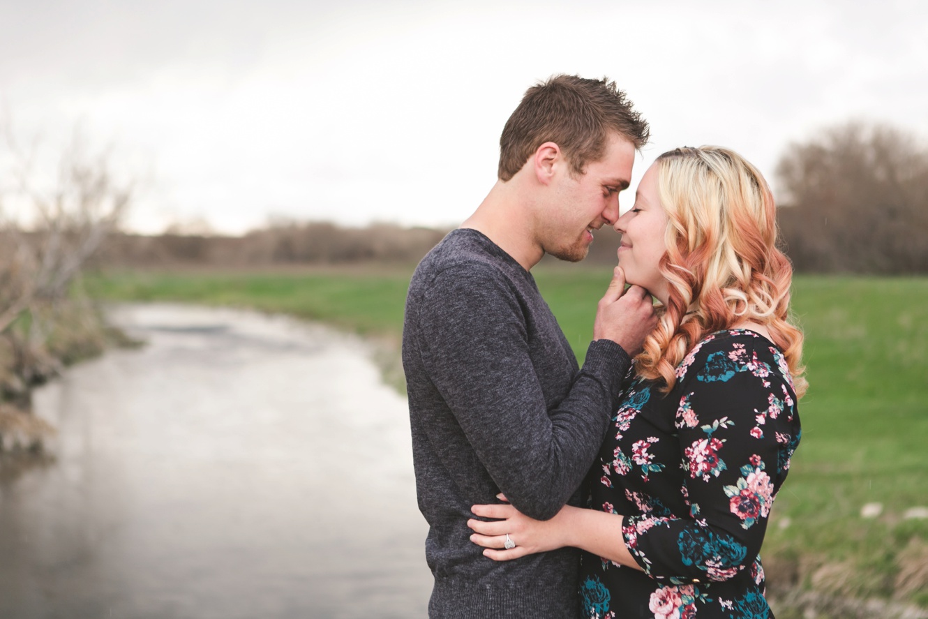 Romantic Bow Valley Engagement photo