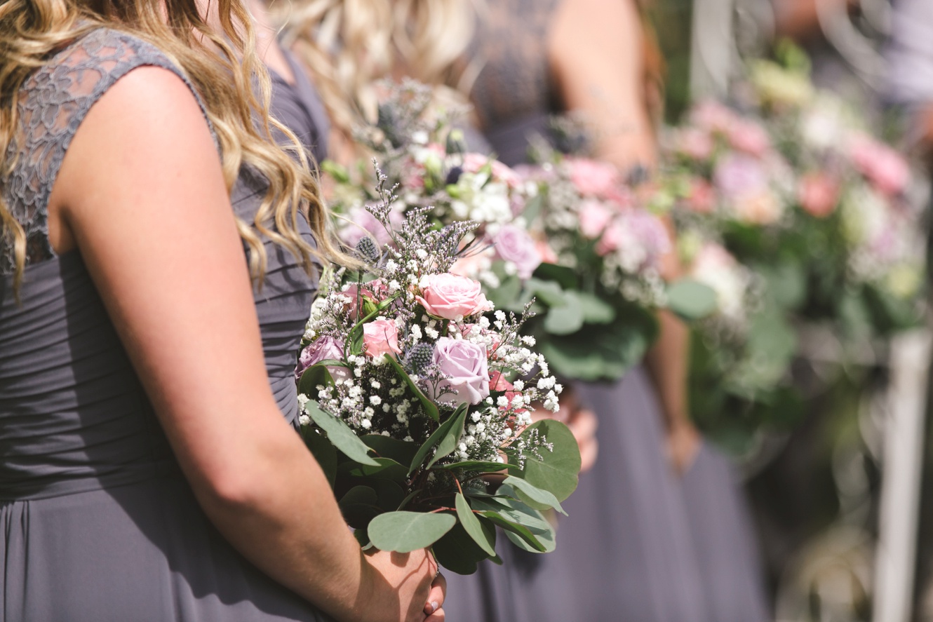 Bridesmaid bouquets photo