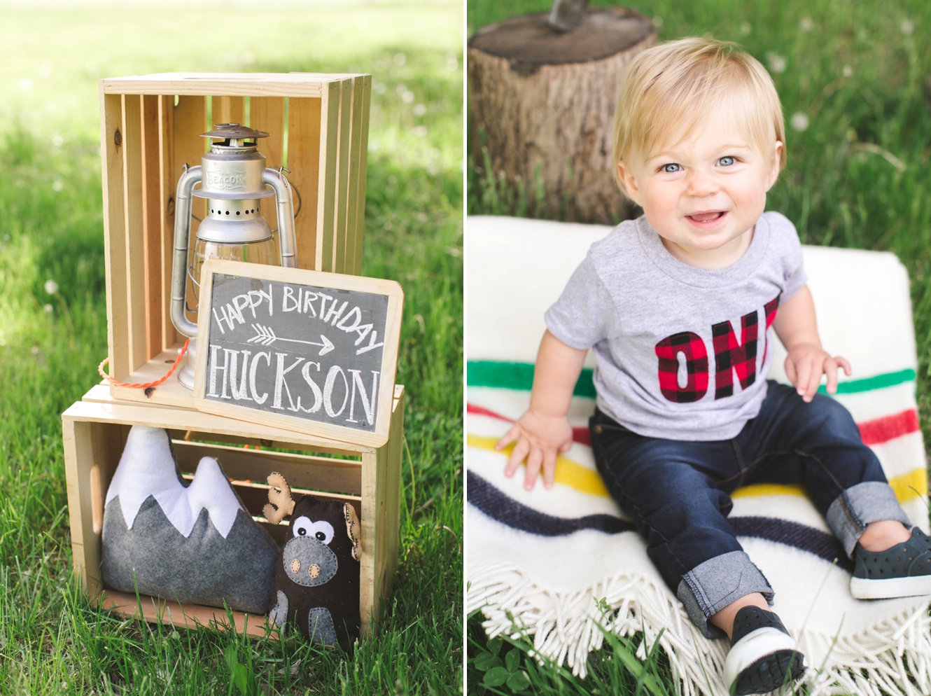 Children’s Styled Camping Birthday Session 