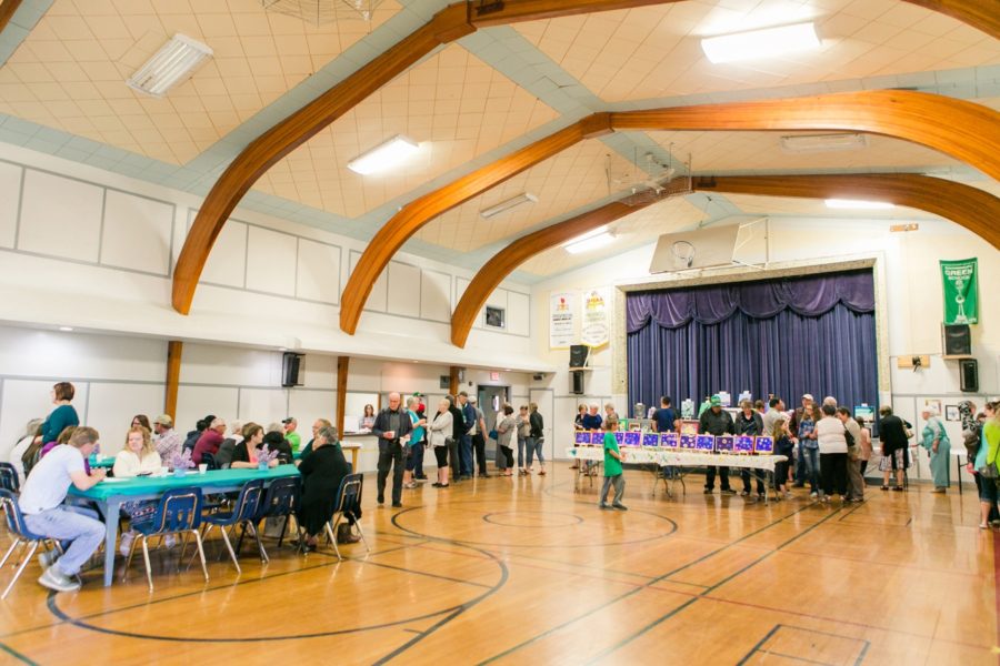 Art exhibition at Alameda School