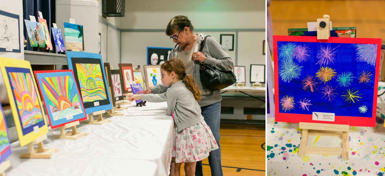 Annual Children's Art Show with instructor Judy Swallow