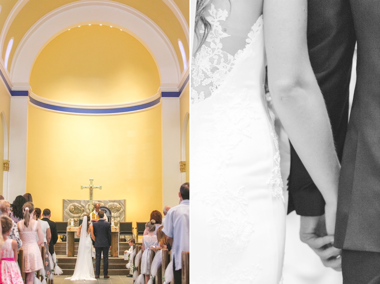 Luxurious Summer Wedding at Holy Rosary Cathedral Church photo