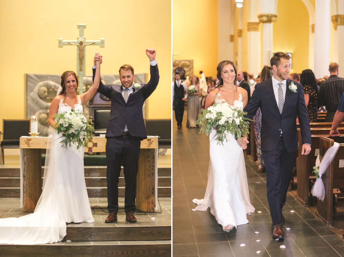 Luxurious Summer Wedding at Holy Rosary Cathedral Church