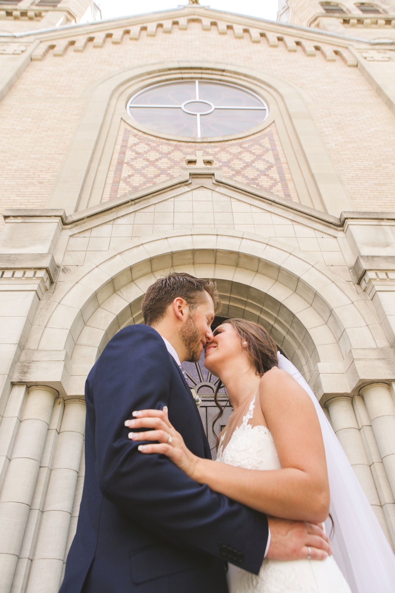 Luxurious Summer Wedding at Holy Rosary Cathedral Church photo