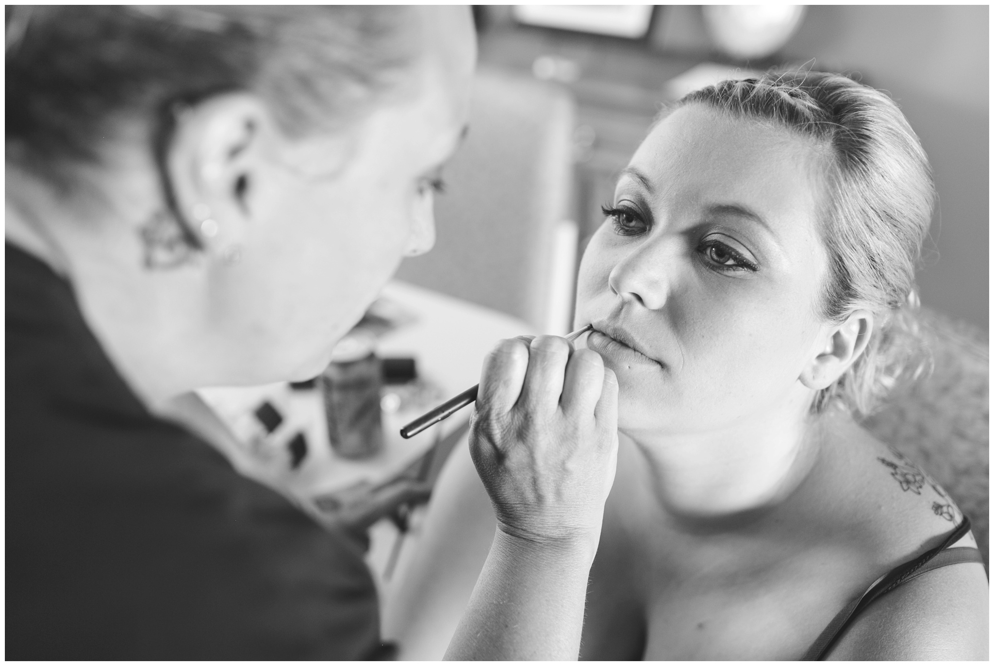 Wedding day makeup tutorial photo