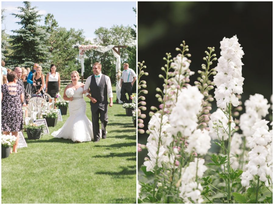 Classy Summer Garden Wedding photo