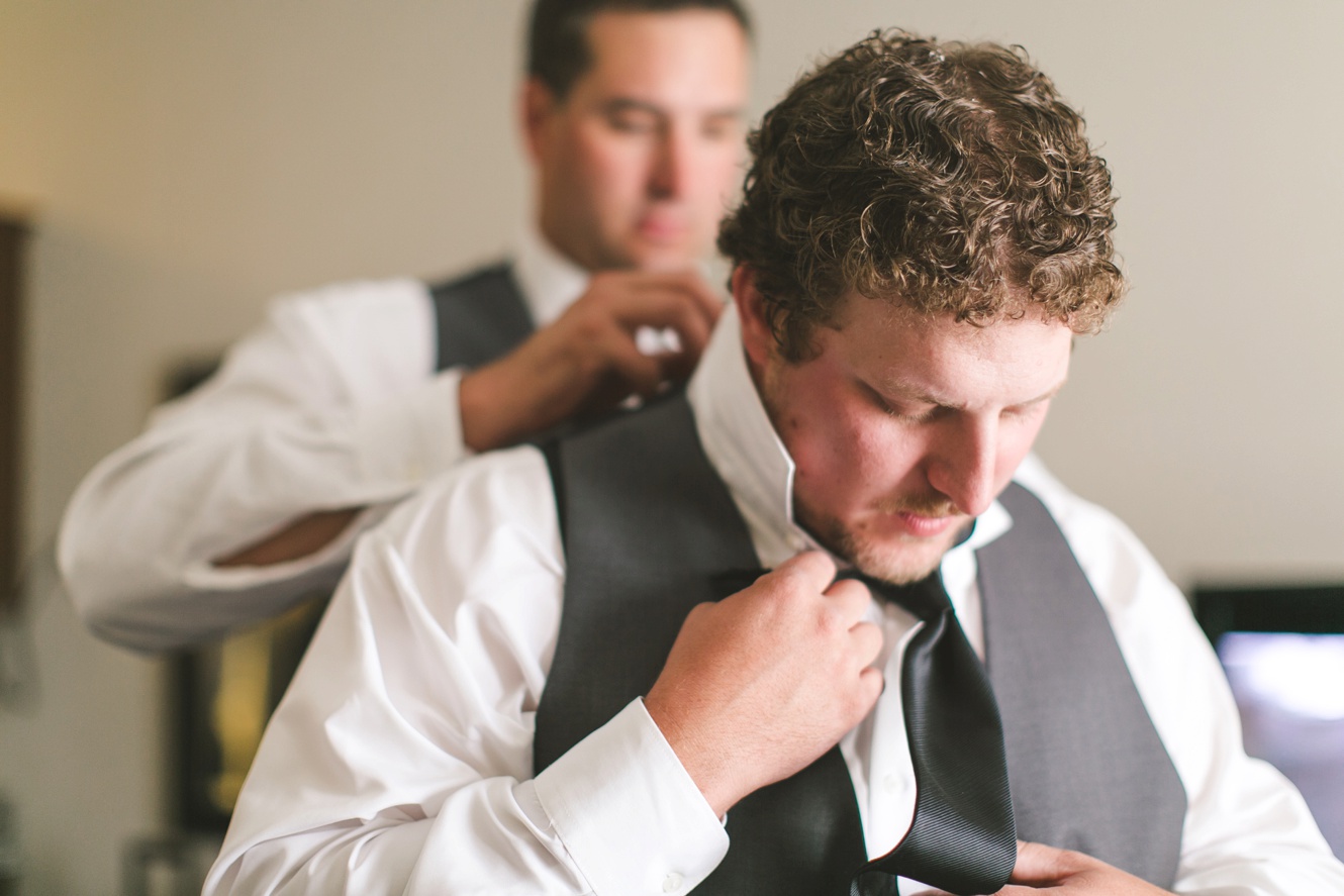 grooms getting ready photo