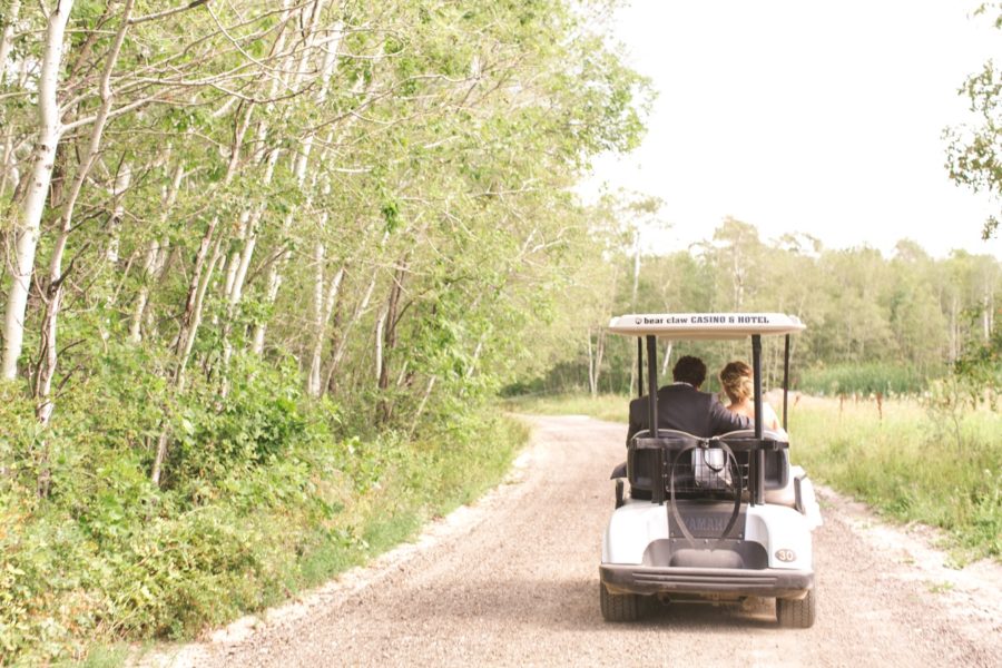 Summer Wedding at White Bear Golf Course photo