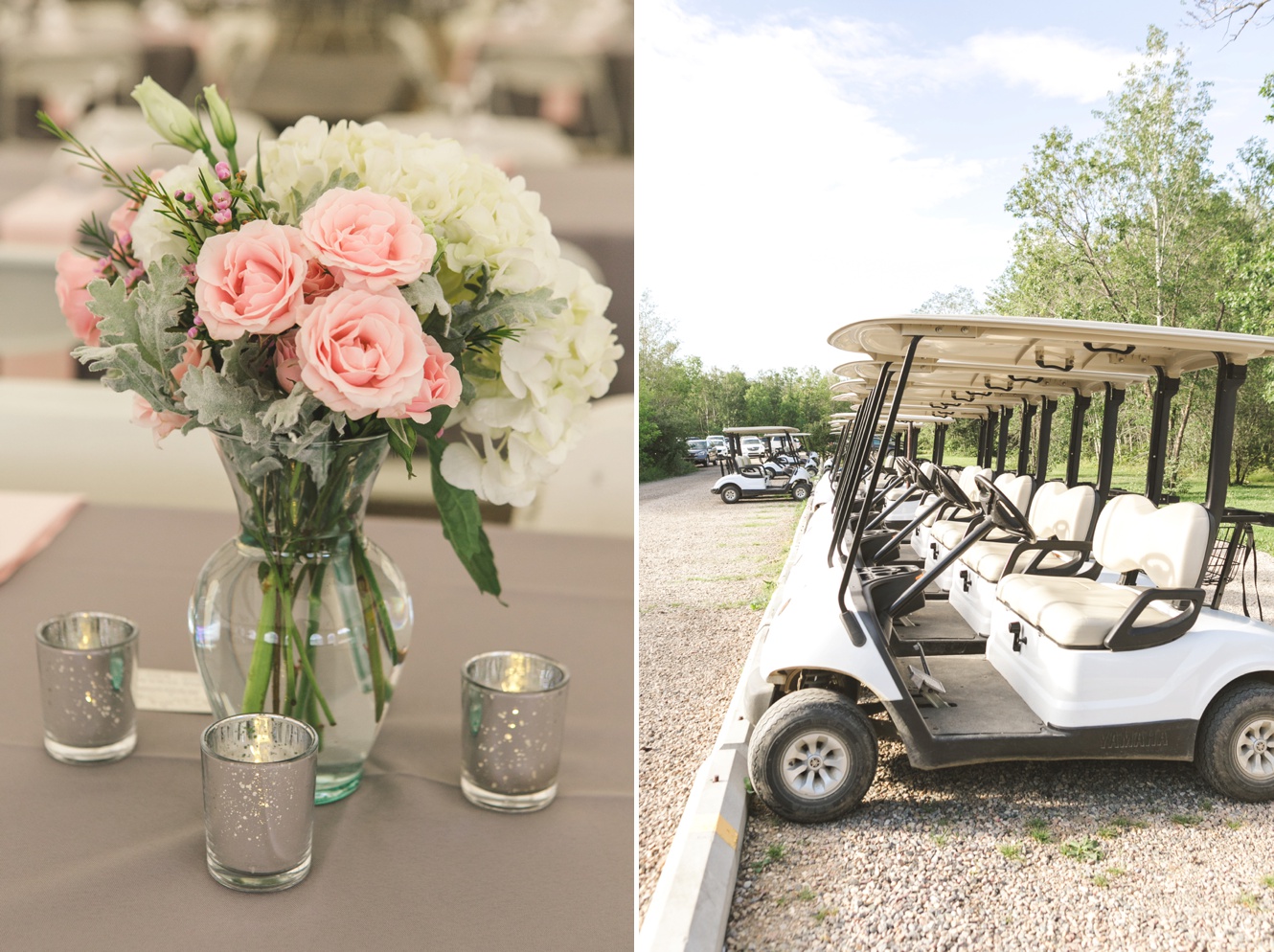 Summer Wedding at White Bear Golf Course photo
