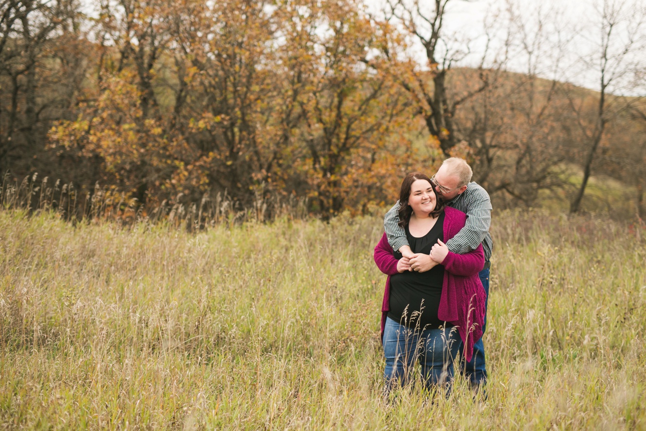 Rustic Fall Engagement in the Oxbow Valley photo
