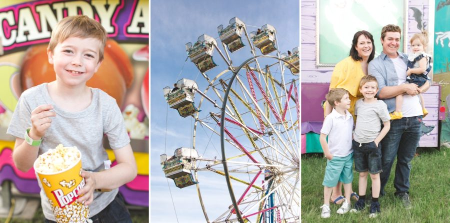 A summer stroll at the Estevan Fair of this stylish family.