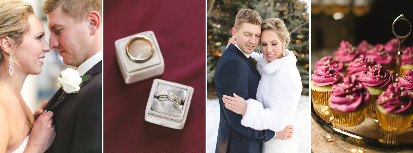 Beautiful Winter Wedding in Regina & Lumsden