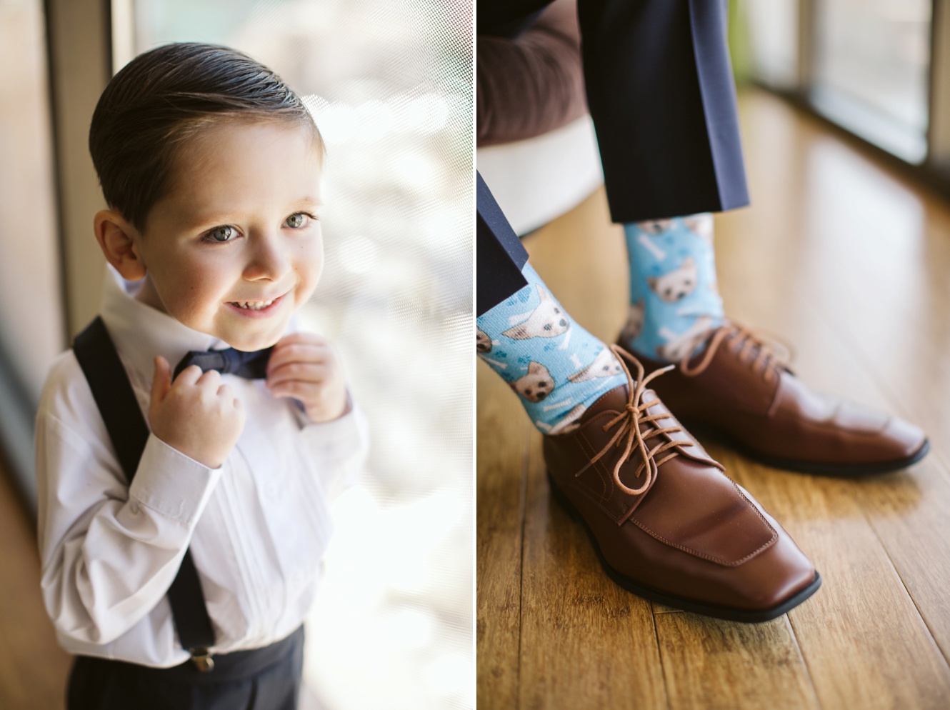 Ring bearer bow tie photo