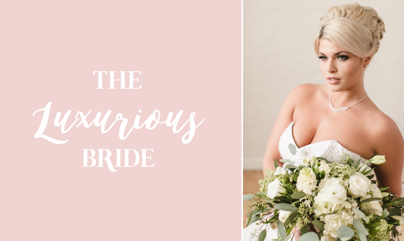 How to create the perfect luxurious Bride look hair and makeup photo