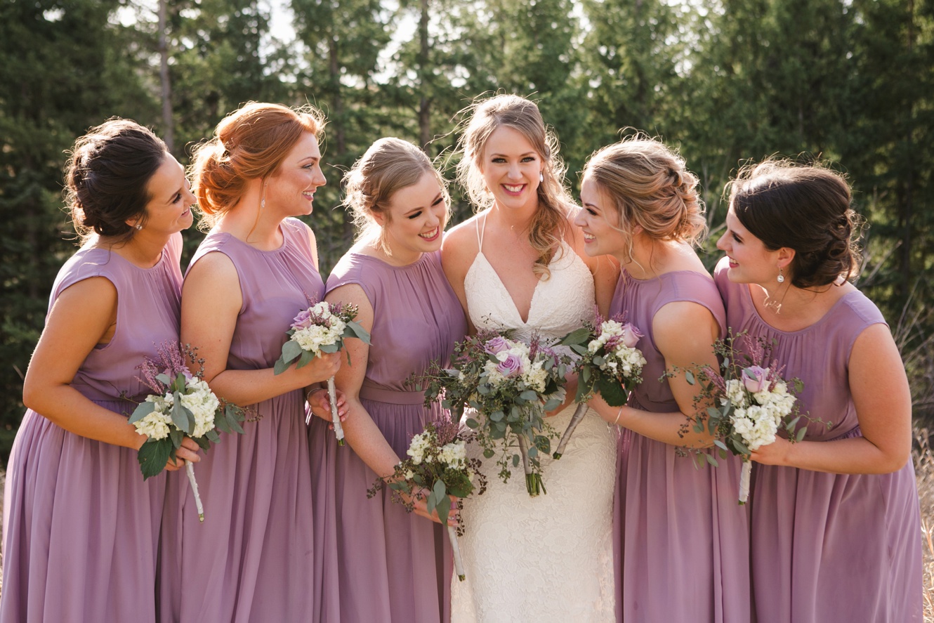 Lavender bridesmaid dress inspo photo