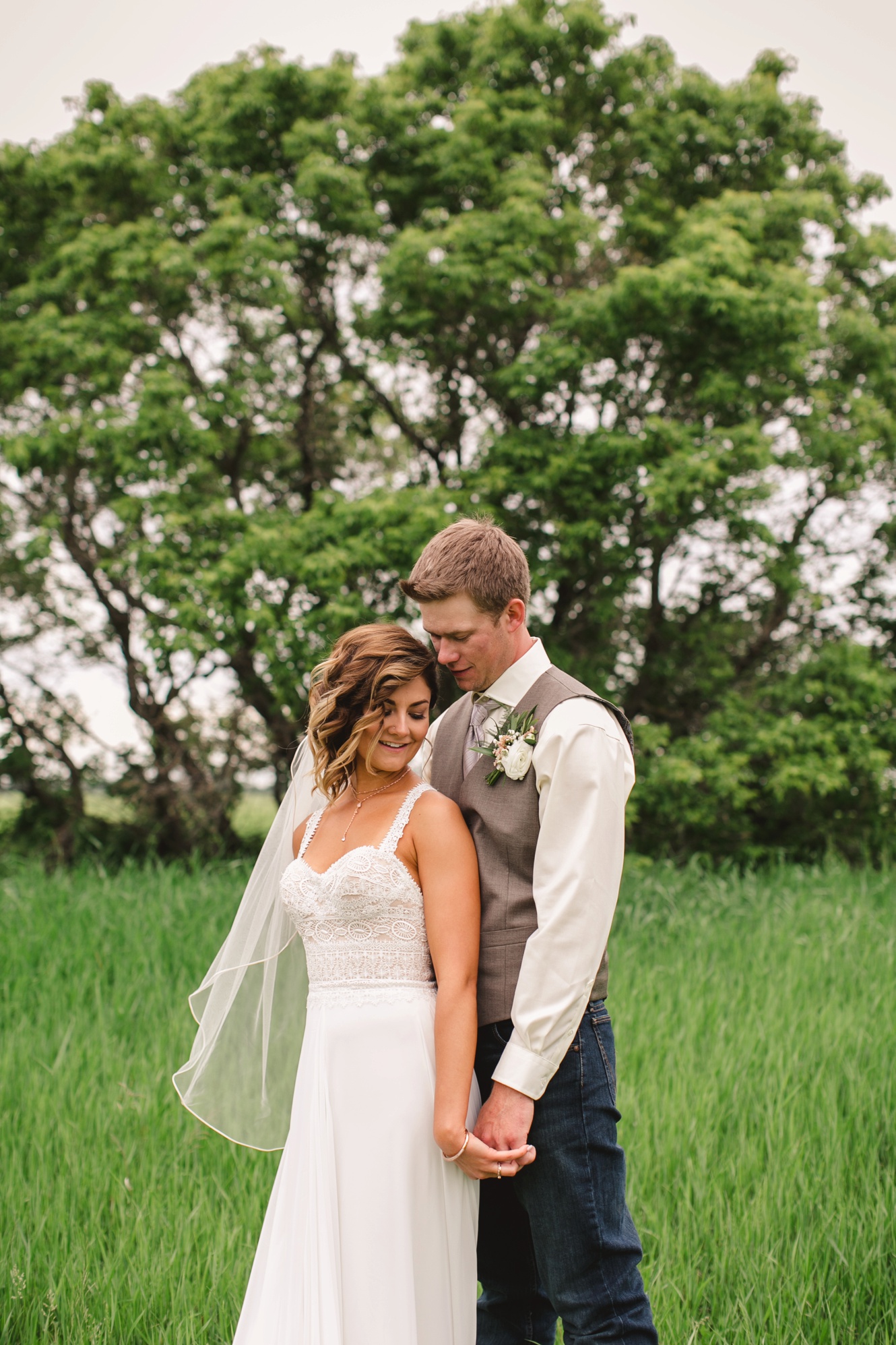 Summer Wedding at the Saskatoon Farm photo