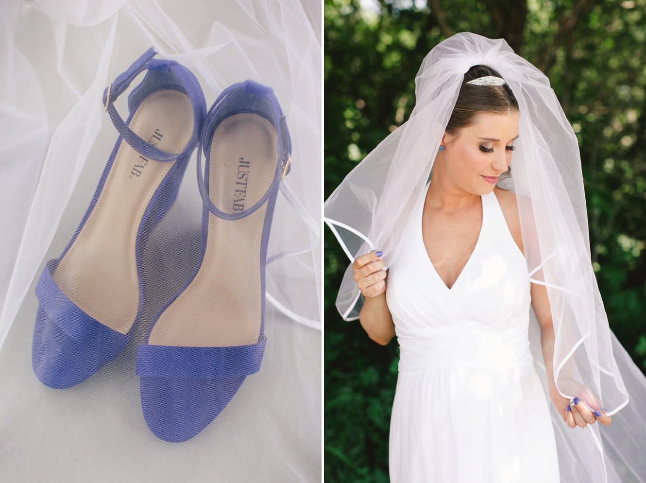 Cobalt blue and white wedding ideas
