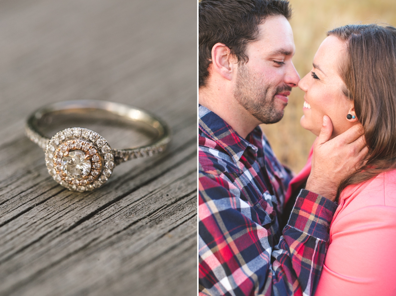 Summer Engagement Session at Round Lake