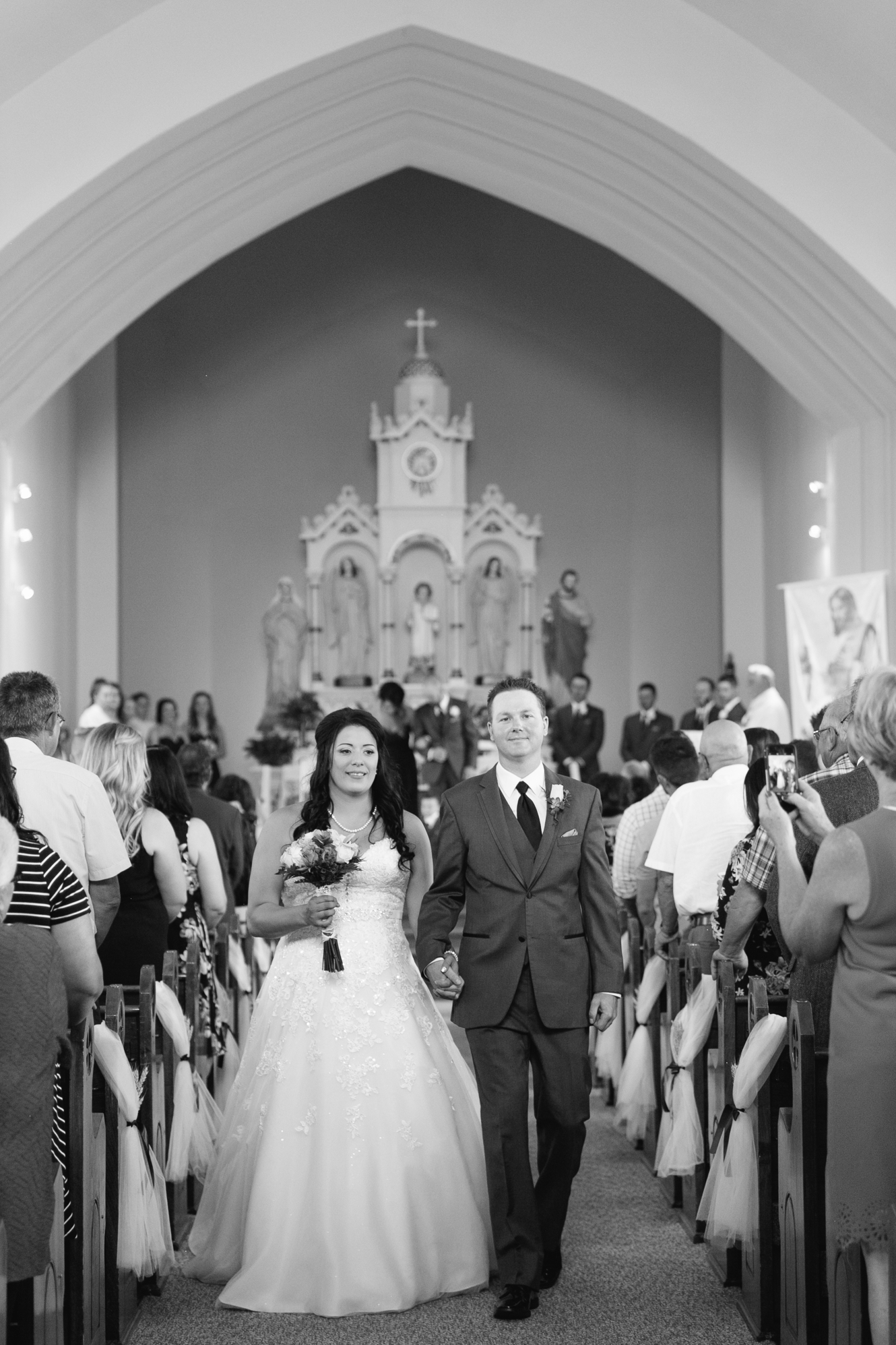 Odessa church wedding photo