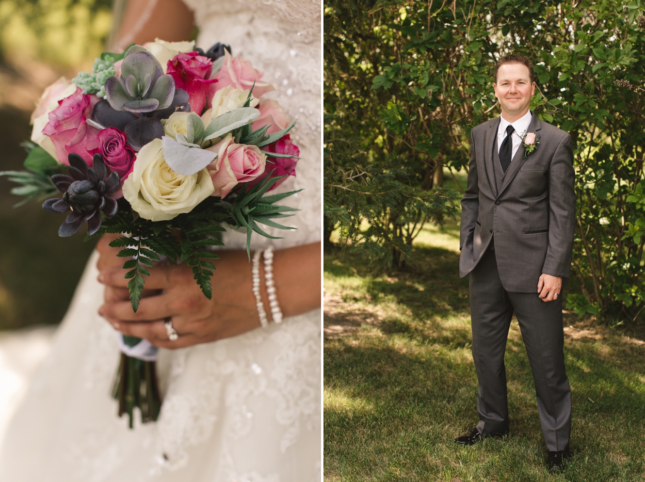 Small Town Summer Wedding for Regina Couple