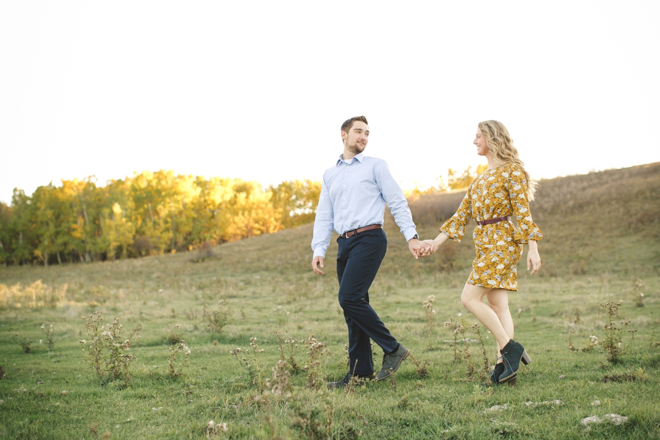 Fall Engagement Session in the Valley Saskatchewan photo
