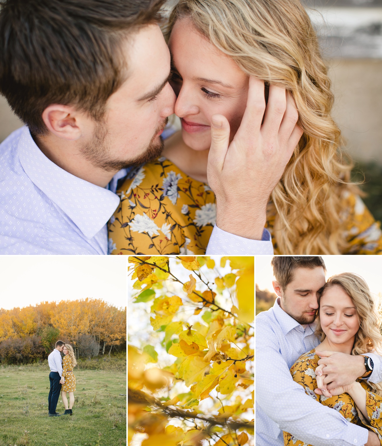 Fall Engagement Session in the Valley
