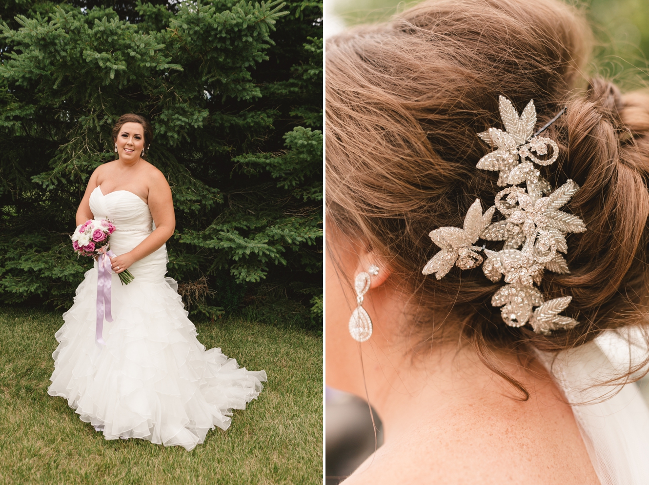 Starr Mercer is a wedding and lifestyle photographer based in Western Canada and is available for travel. Lakefront ceremony at Round Lake for Whitewood couple.