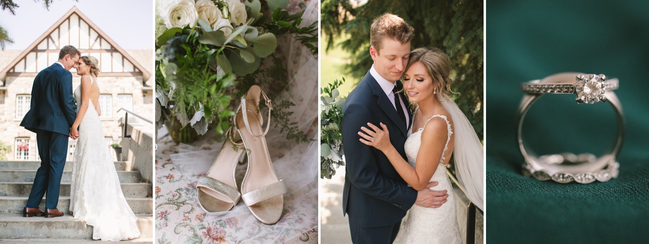 Romantic Wedding at Kenosee Lake Chalet