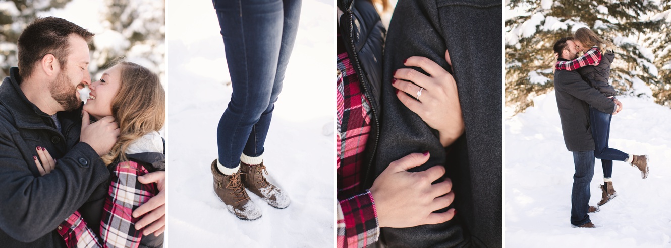 Dreamy Winter Engagement Session