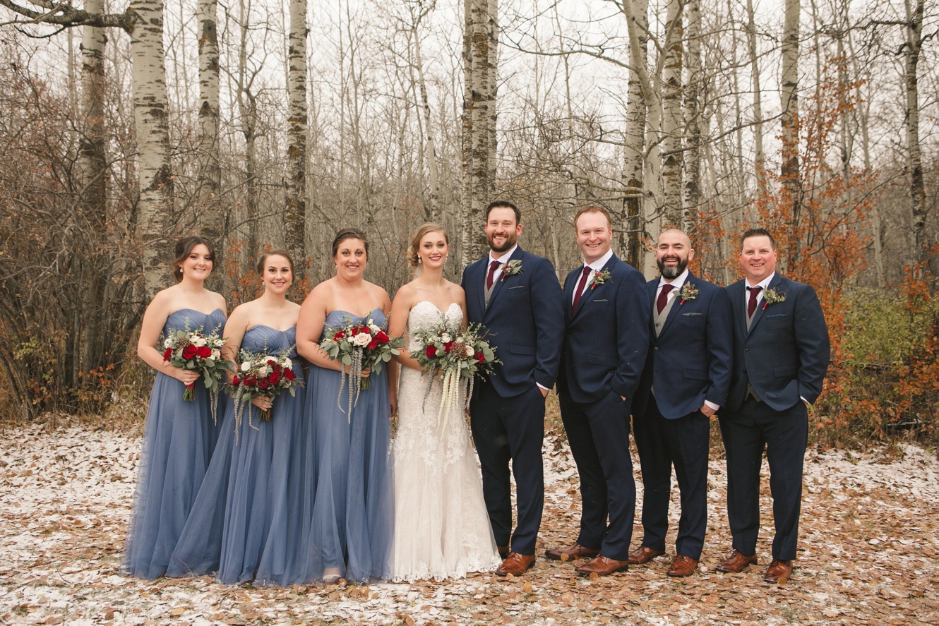 dusty blue wedding photos