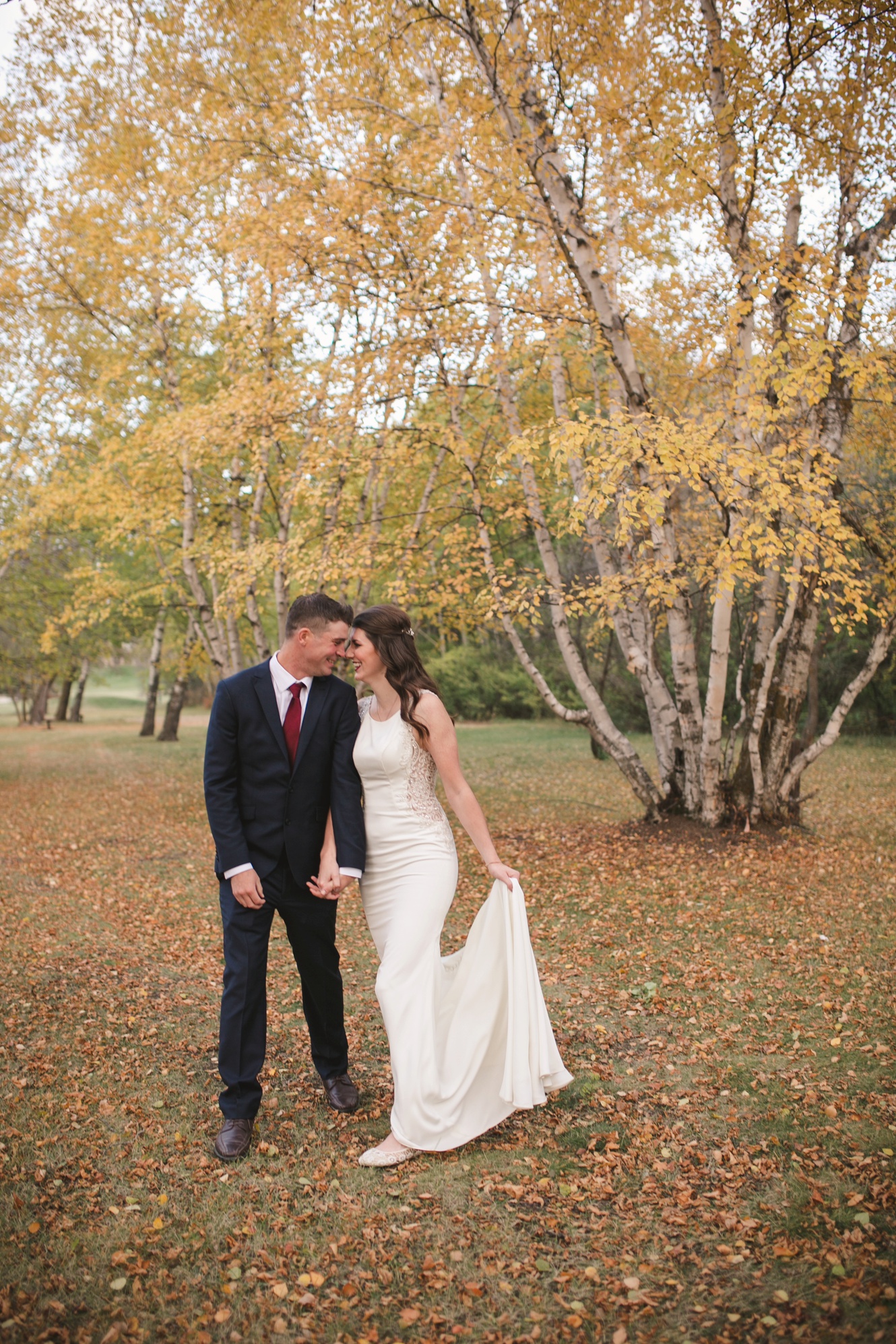 A Fall Kenosee Lake Wedding photo