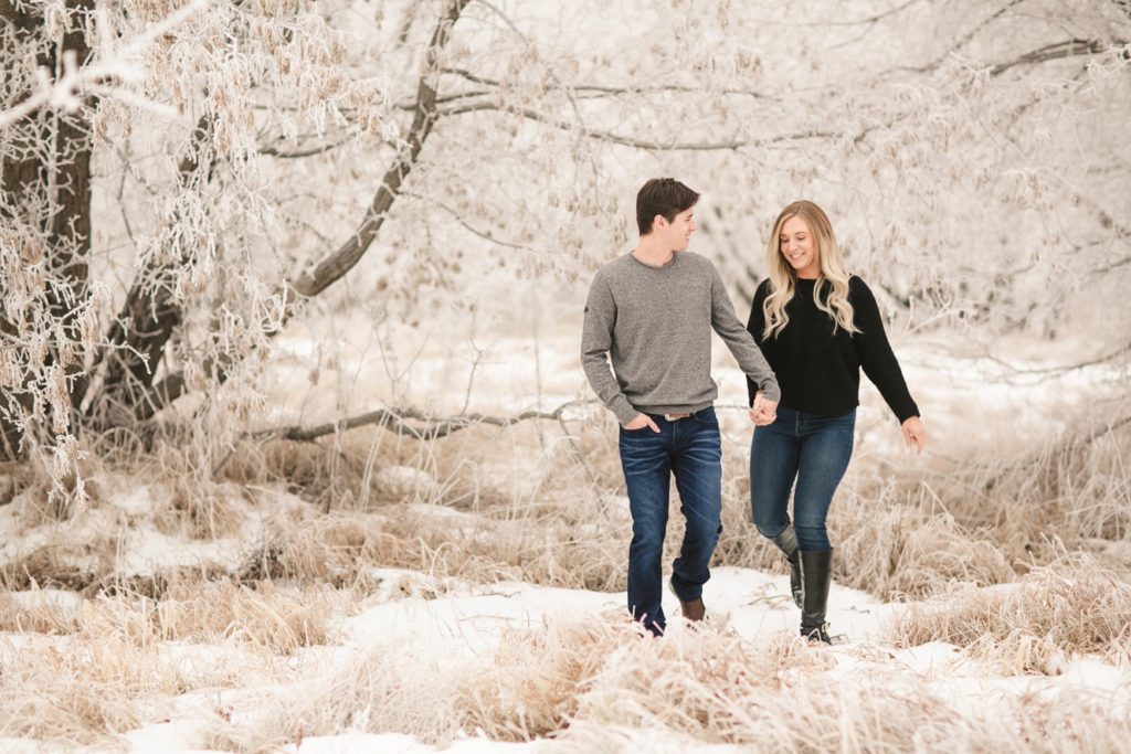 Frosty Winter Couples Session