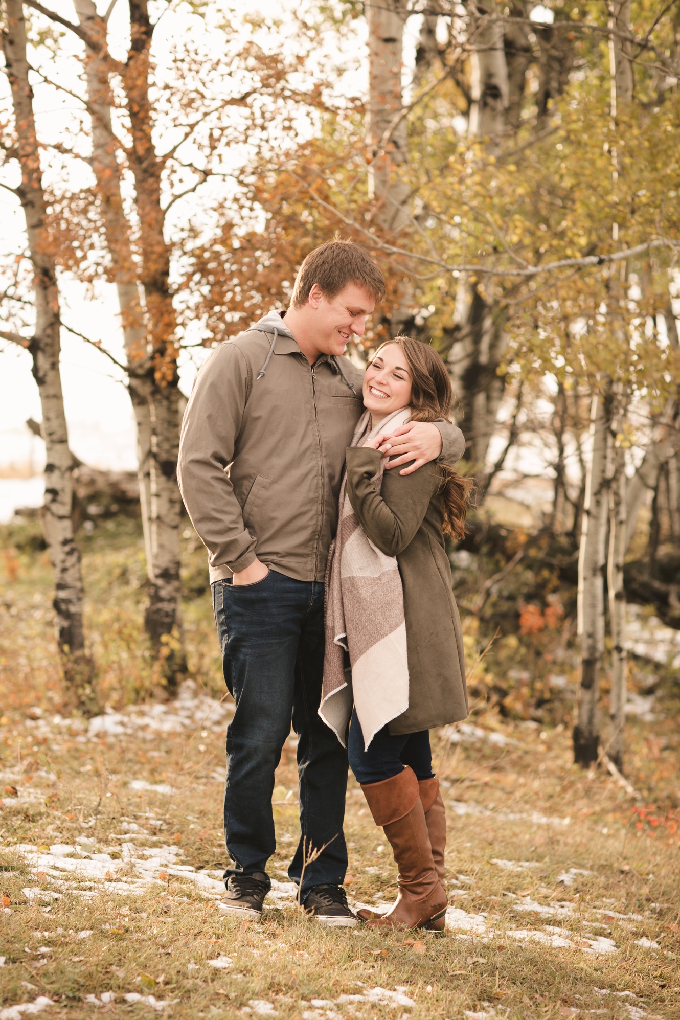 Romantic Fall Engagement Session