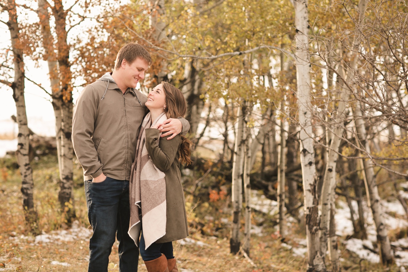 Romantic Fall Engagement Session