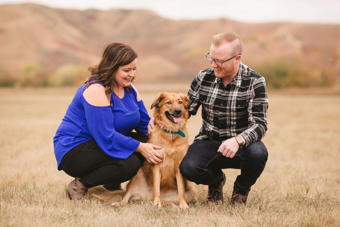 Tips for dogs at engagement sessions