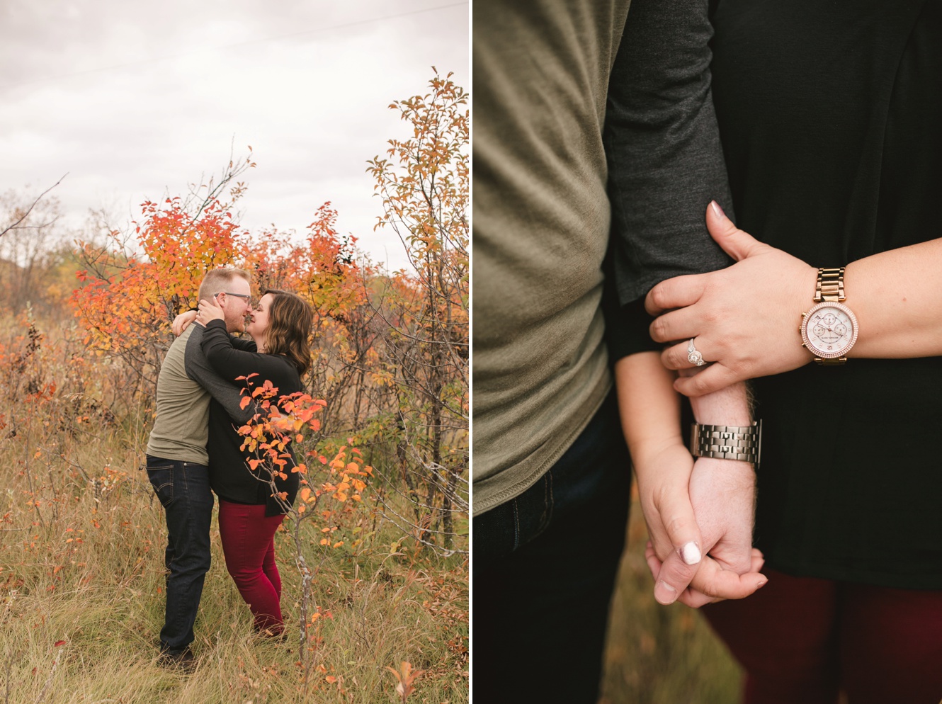 Engagement at Whitewood and Round Lake photos