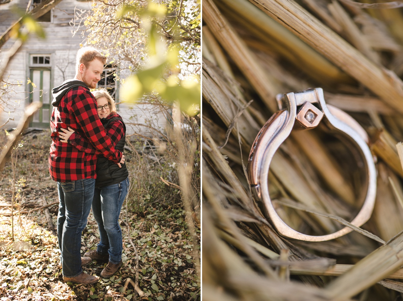 Fall Engagement overlooking Pipestone Valley