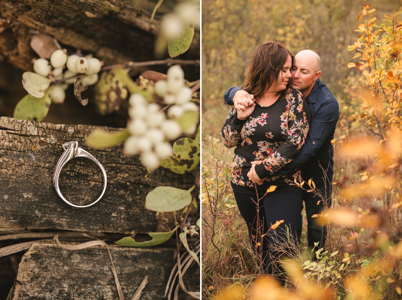 Rustic Fall Engagement Session
